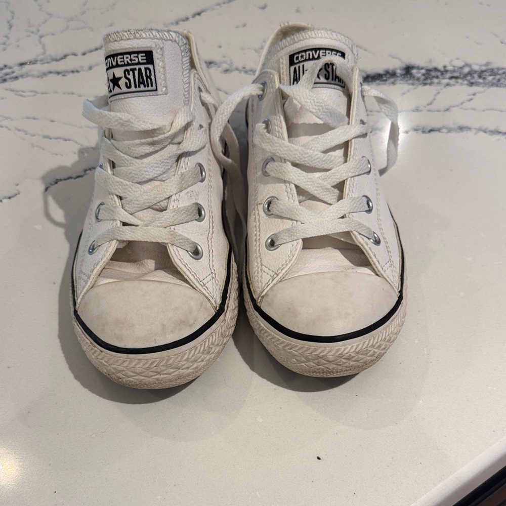 Converse All Star White Lace-Up Sneakers